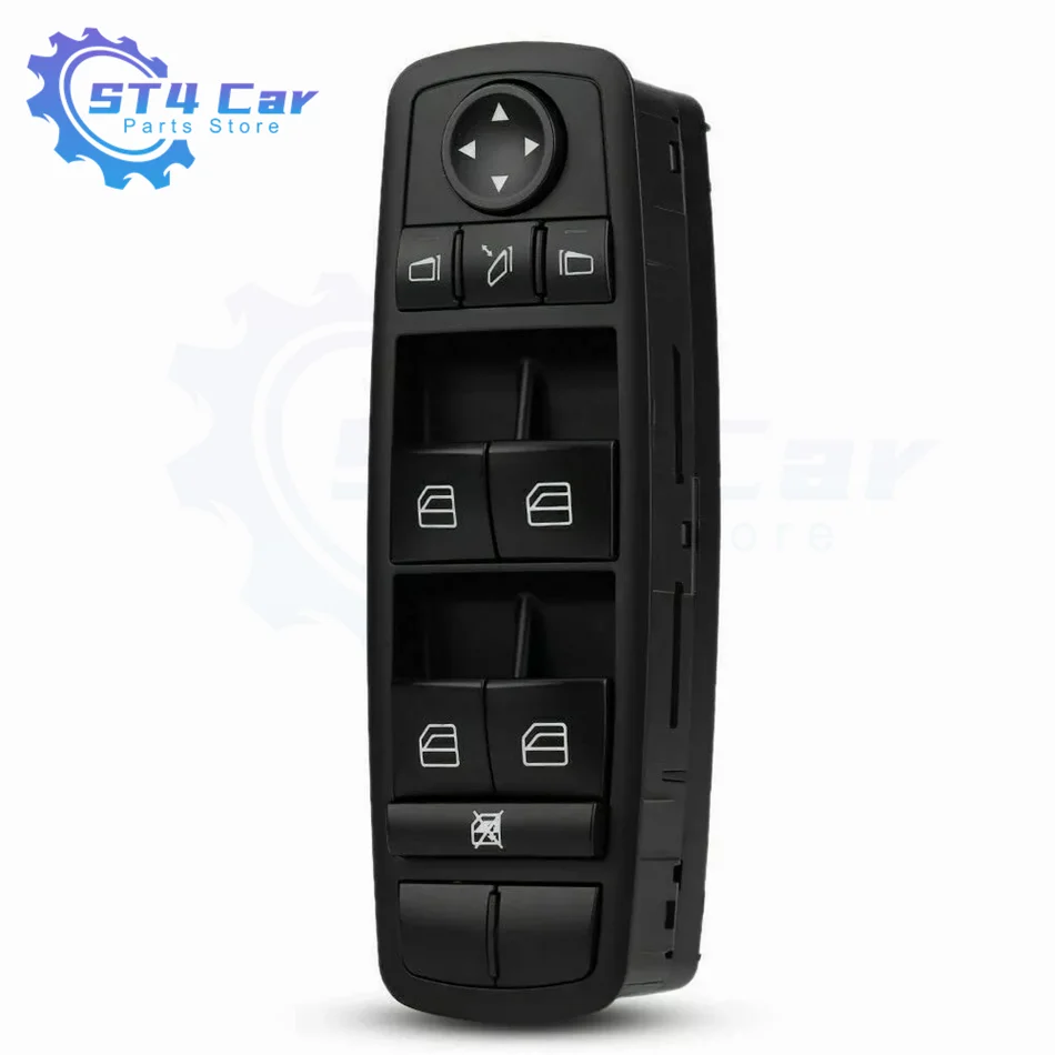 2518300290   مفتاح نافذة الطاقة الرئيسي الأمامي لمرسيدس بنز ML350 R350 GL550 2006 2007 2008 2009 20102011