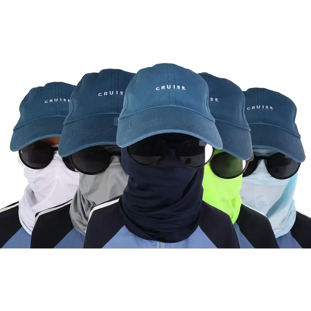 Polyester Balaclava Face Shield Fishing Tube Magic Scarf Men Scarf Cycling Face Mask Mask Bandana Head Scarf Seamless Bandana