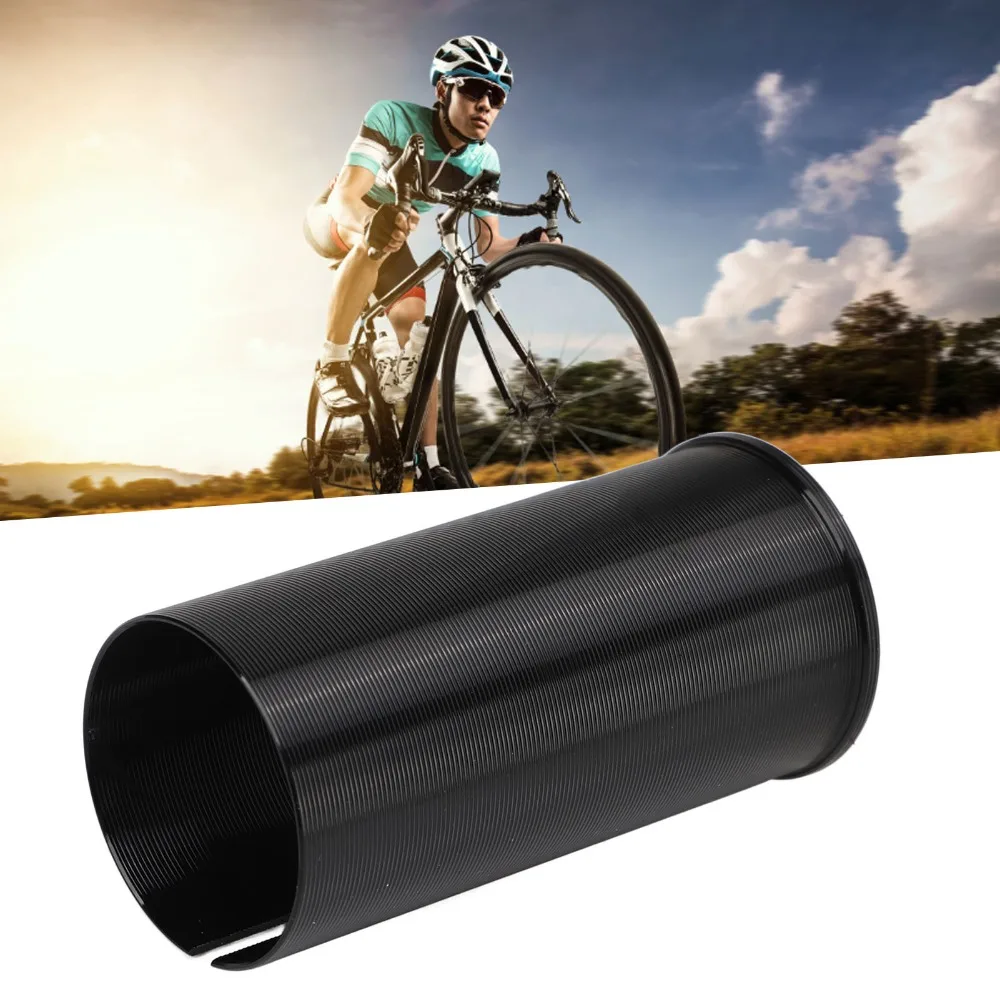 

2PCS Aluminum Alloy Seatpost Reducer 60mm Length Easy To Install Bike Seatpost Tube Adapter Black 28.6/30.4/30.8/31.6 to 27.2 mm