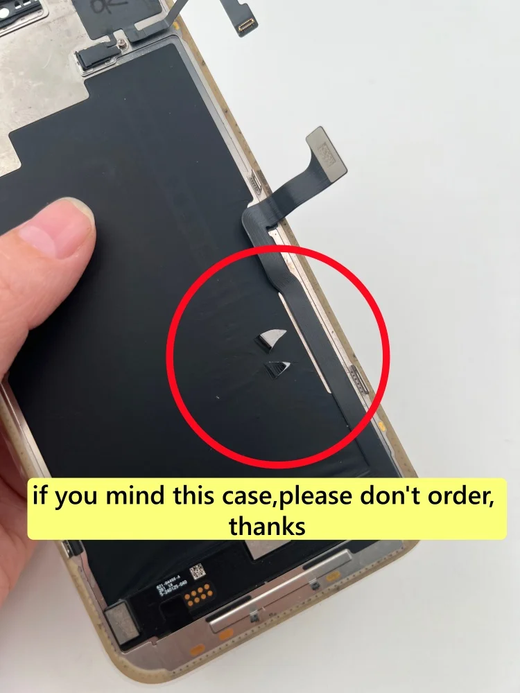 Przetestowane A++, 100% Oryginalne Szkło Ekranu Wymienne Do iPhone 13mini 14 Plus 15 16 Pro Max 17 Air, Zespół Wyświetlacza, Diagnostyka — zdjęcie produktu 5
