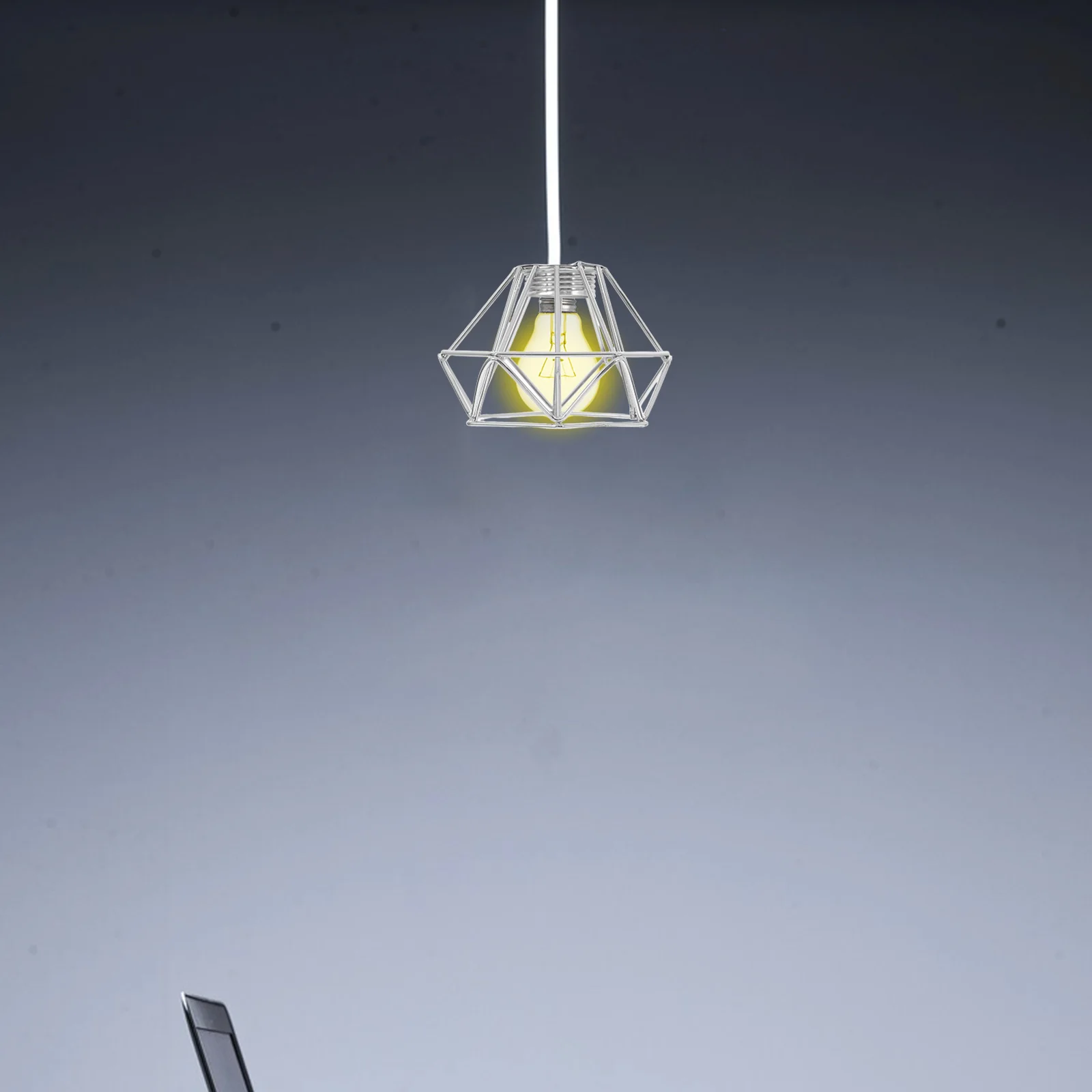 

1pcs Lamp Shade Hollow Design Vintage Pendant Light Cover For Living Room Dining Room Bedroom Cafe Decorative