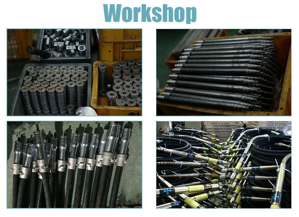 Korea Type Coupling Concrete Vibrator Needle Poker