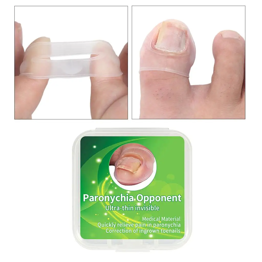 Toe Nail Correction Foot Care Corrector Sleeves Paronychia Treatment Tool