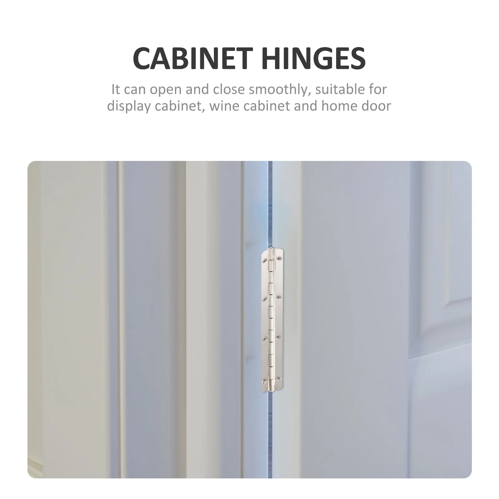 

10pcs Nickel Plated Iron Hinges Heavy Duty Cabinet Door Hinge For Furniture Window Frame Durable Cupboard Box Hinges