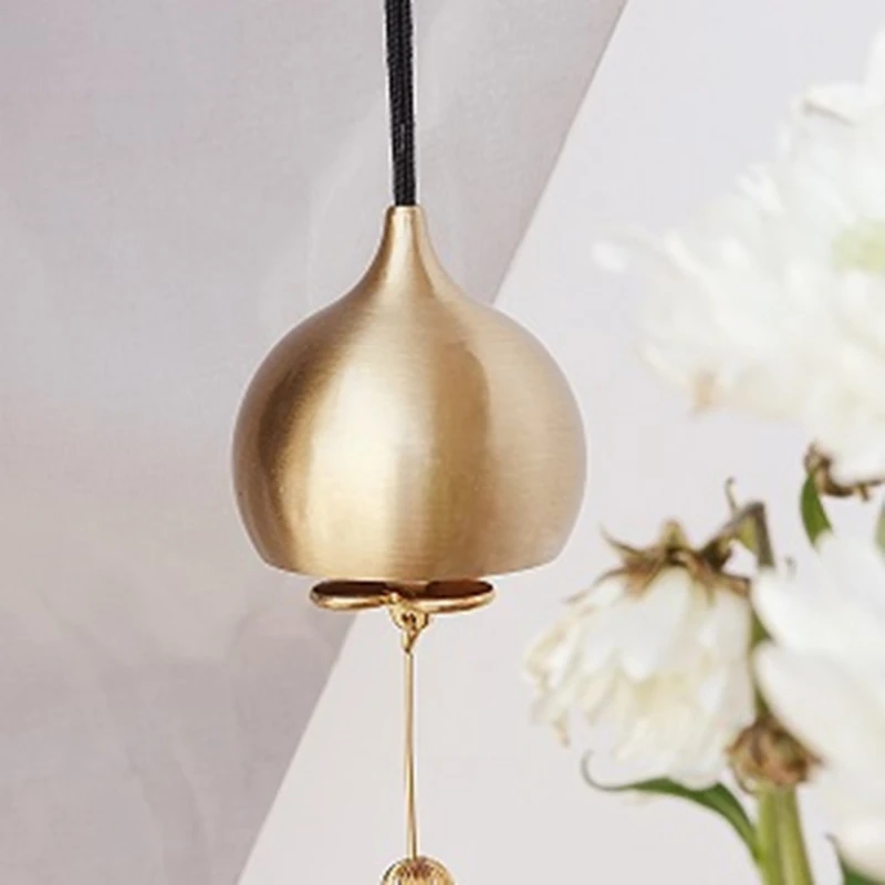 Campanas de viento japonesas, campanas de viento de cobre, decoraciones para jardín, música de viento al aire libre, decoración del hogar, sonido de campana de paisaje, nuevo