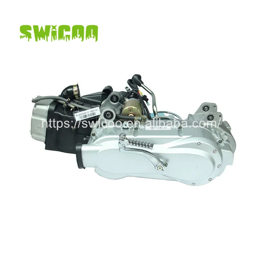 محرك GY6 200cc CVT 61 مم مبرد بالزيت مع عكسي مدمج لـ ATV Quad