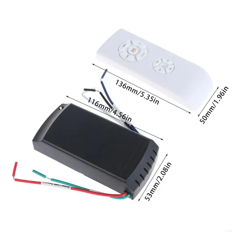 U0DE Потолочный вентилятор Свет пульт дистанционного управления переключателем беспроводной контроллер контроллер контроллер