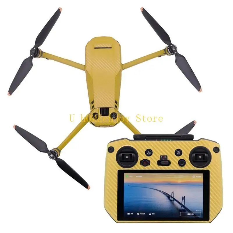 

B0KF Protective Film PVC Stickers Waterproof Scratch-proof Decals for for Mavic 3