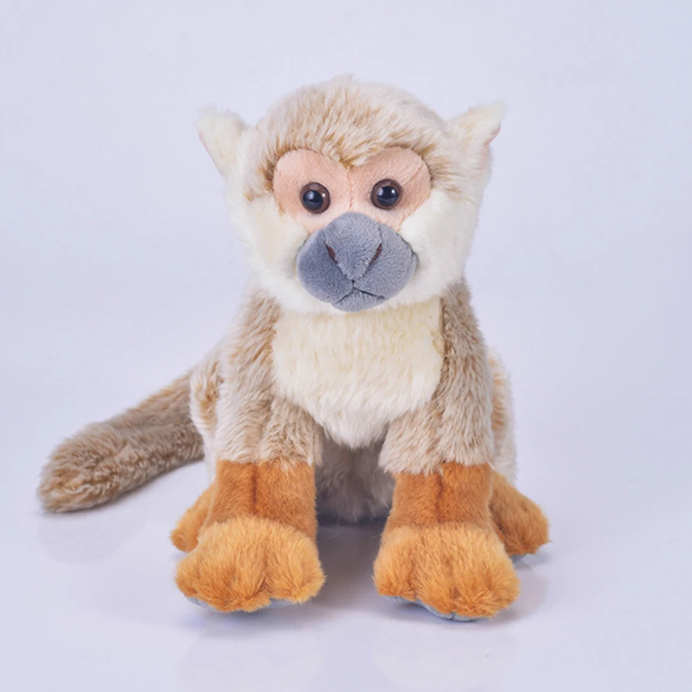 Crianças brinquedo de pelúcia simulação macaco animais de pelúcia presente