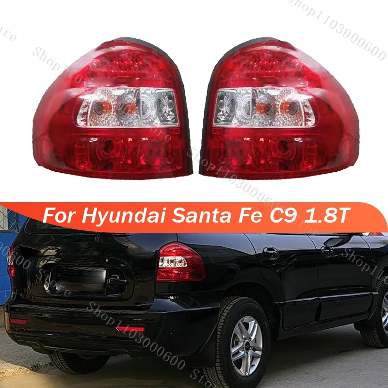 

For Hyundai Santa Fe C9 1.8T Car Accessories Rear Tail Light Turn Signal Lamp LED Warning Headlight Reversing Light Taillight
