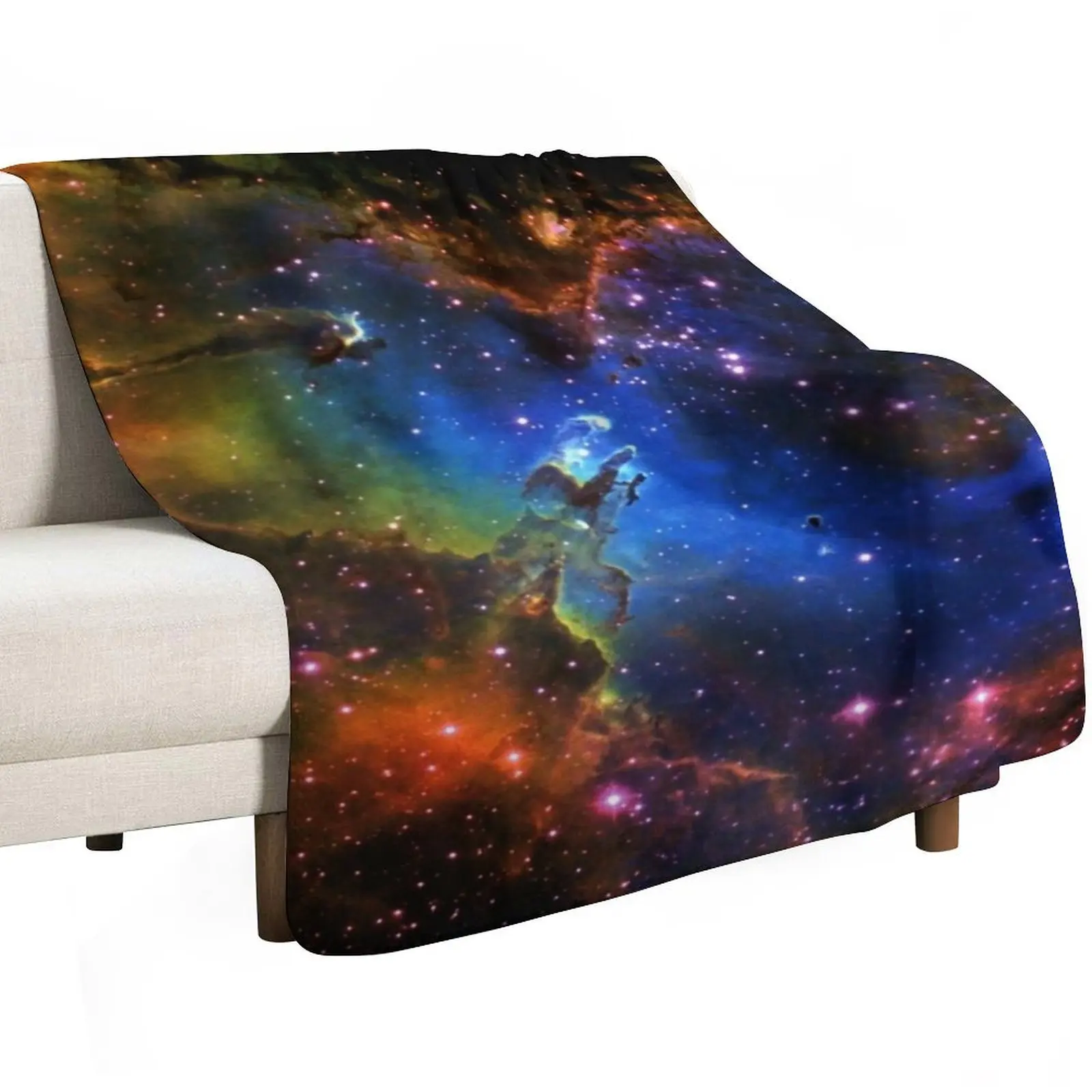 Galaxy Eagle Throw Blanket Multi-Purpose Giant Sofa Luxury St Flannel Moving Winter beds Blankets