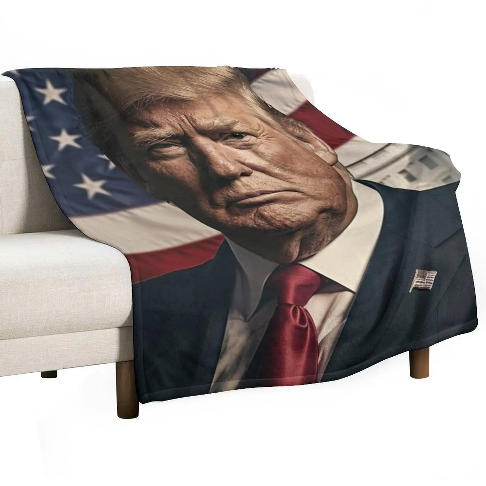 

Victory Donald Trump Throw Blanket Loose Luxury Brand Blankets