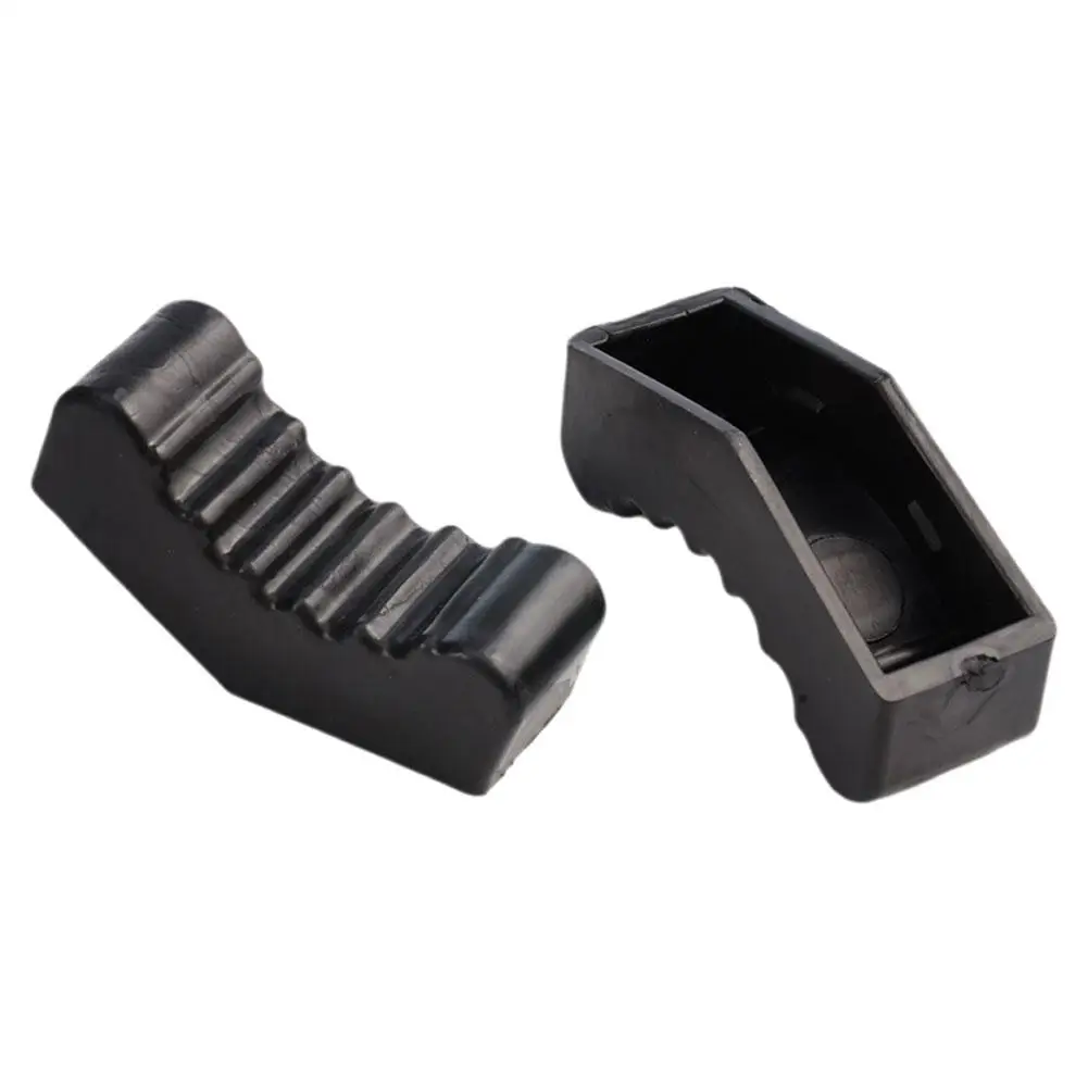 2Pcs/Set Car Slotted Lift Jack Stand Rubber Pad Floor Adapter Frame Rail Protector Heavy Duty Universal Tools Car Accessories