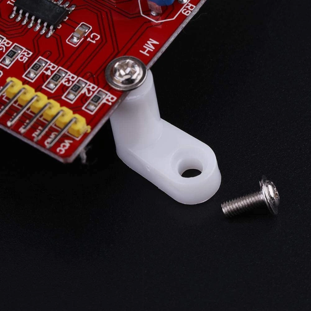 HFES 100, ножки для печатной платы, белые пластиковые L-образные ножки, используемые для фиксации пластиковых L-образных ножек материнской платы игровой консоли