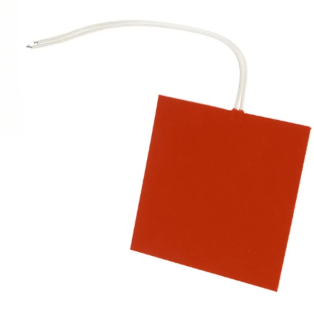 Soft Bendable 12V 30W Silicone Heater Pad Fast Thermal Conductivity Heating Mat Multi‑scene Use For Mechanical Device Warm Up