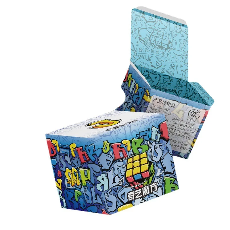 QIYI-Cube Magique de Vitesse Magnétique MP 2X2 3bery 4tage 5X5, Puzzle Professionnel Sans Autocollant