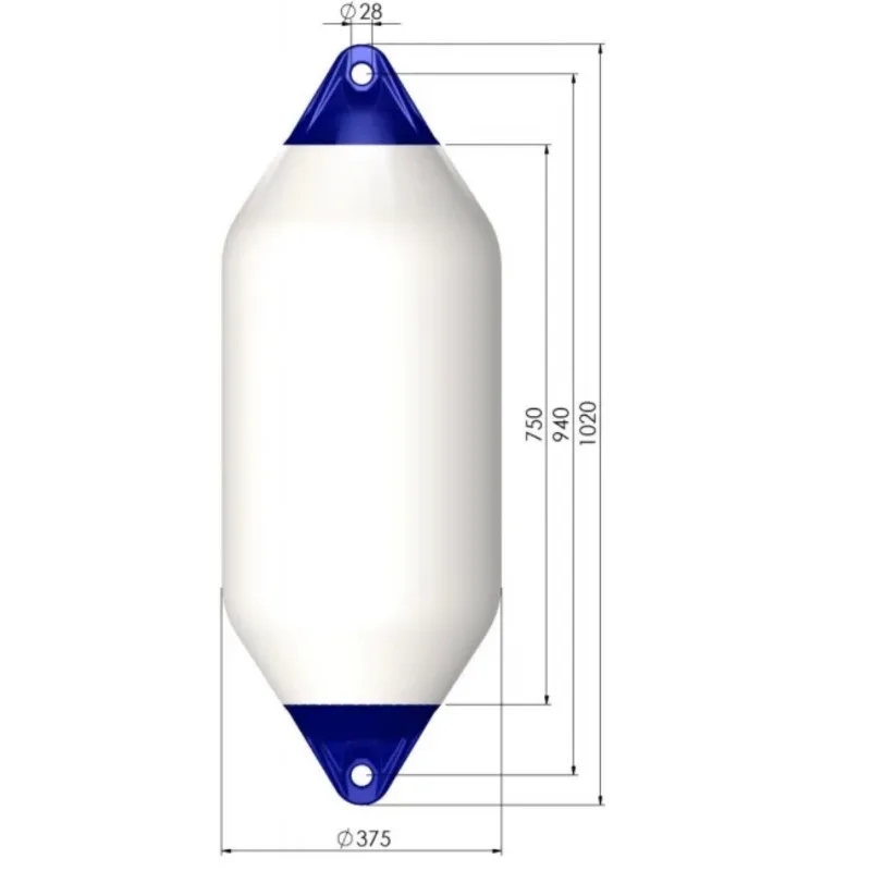 Yacht Anti-Collision Protector BF-F7 Inflatable Hard Plastic Boat Buffer Fender