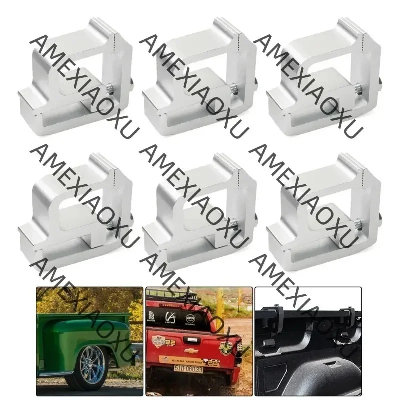 

1Pcs Truck Cap Topper Camper Shell Heavy Duty Clamps Aluminum Mounting Clamp Ladder Rack Auto Accessory