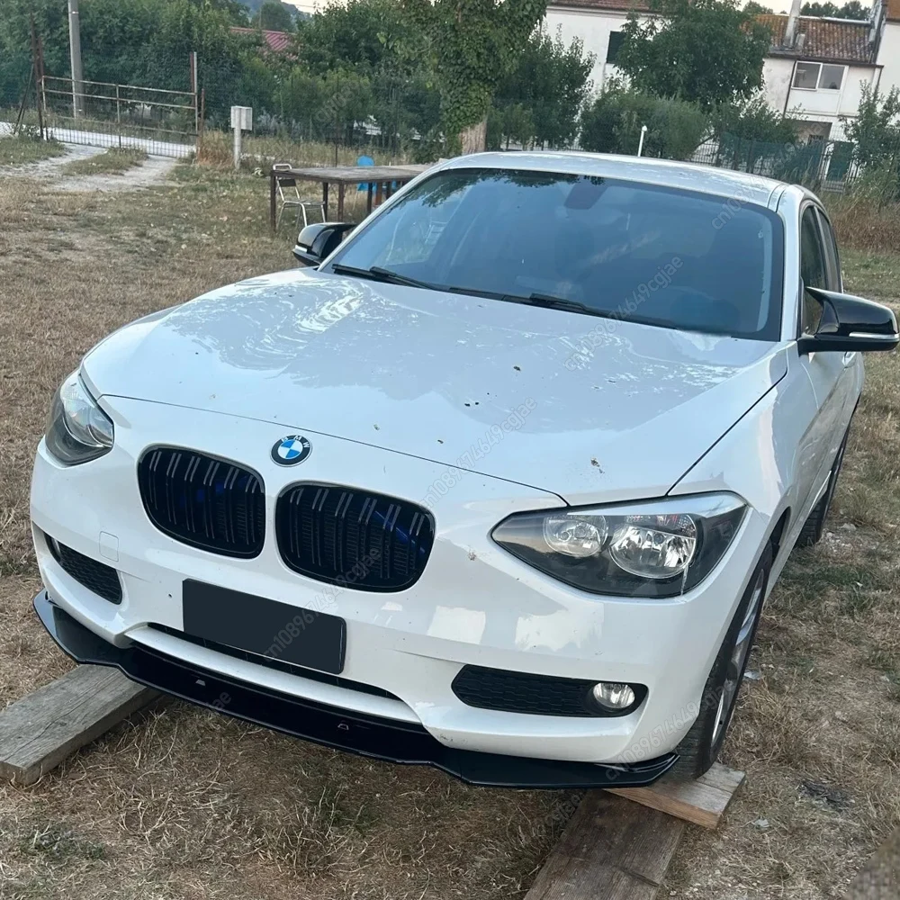 

Автомобильный передний бампер, спойлер, диффузор для губ Canard, сплиттер для губ для BMW 1 серии F20 F21 116i 118i 120i 2011-2019, черный Bodykit Tuning