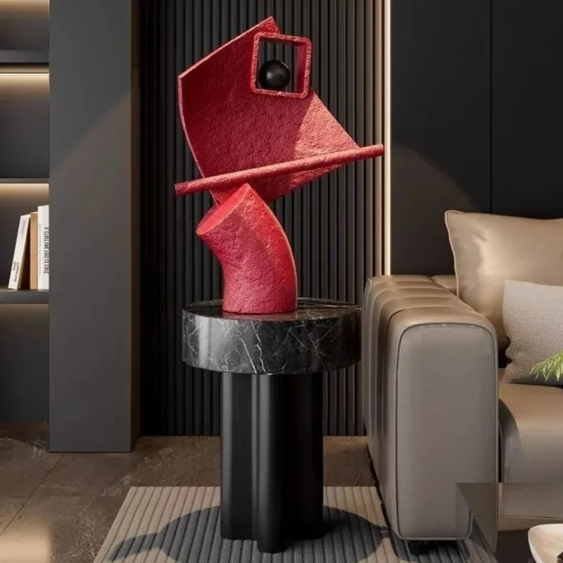 Modern Abstraction Figurines Luxury Creative Art Groot Sculptures Original Funny Living Room Ornaments Interior Furnitures