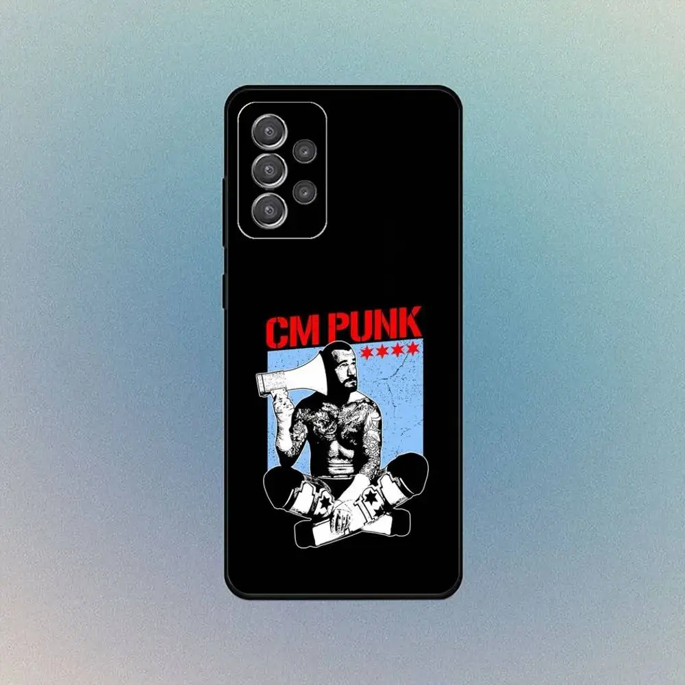 BEST IN THE WORLD CM P-Punk Phone Case For Samsung S25,S24,S21,S22,S23,S30,Ultra,S20,Plus,Fe,Lite,Note,10,9,5G Black Cover