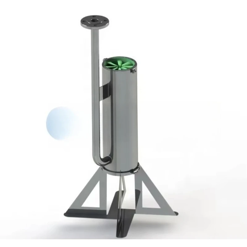 High quality cyclone aerator steel material for wastewater treatment plant 500L Capacity 220V