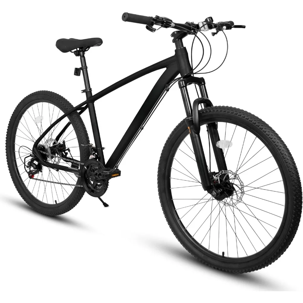 

Mountain Bike, 24/26/27.5-inch, Dual Full Suspension, 21 Speed with Disc Brakes, Aluminum/steel Beach School Bike