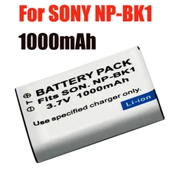 1pcs NP-BK1 NPBK1 for SONY S780 S950 S980 W190 W370 W180 DSC-S950 BK1 FB1 Battery 1000mAh Camera