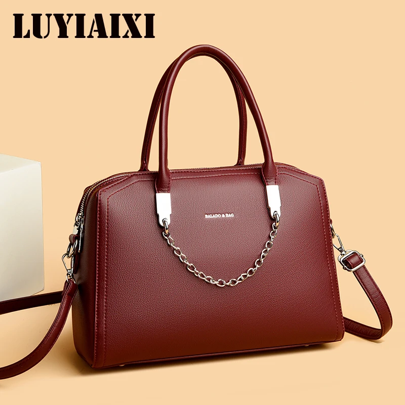 

Высококачественные женские сумки через плечо, 2-слойные женские сумки-тоут, дизайнерские сумки-мессенджеры из искусственной кожи, роскошные женские сумки.