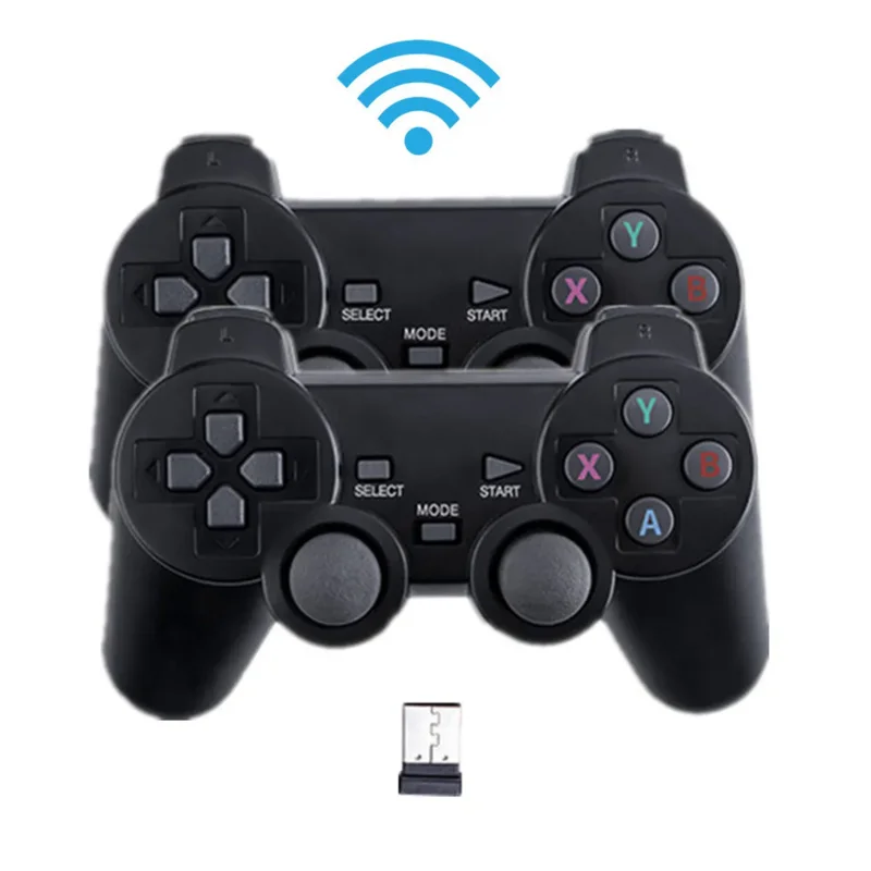 Wireless 2.4G gamepad control joystick TV game pad for M8 GD10 games Video Game Stick PC PS3 TV Box Android Phone