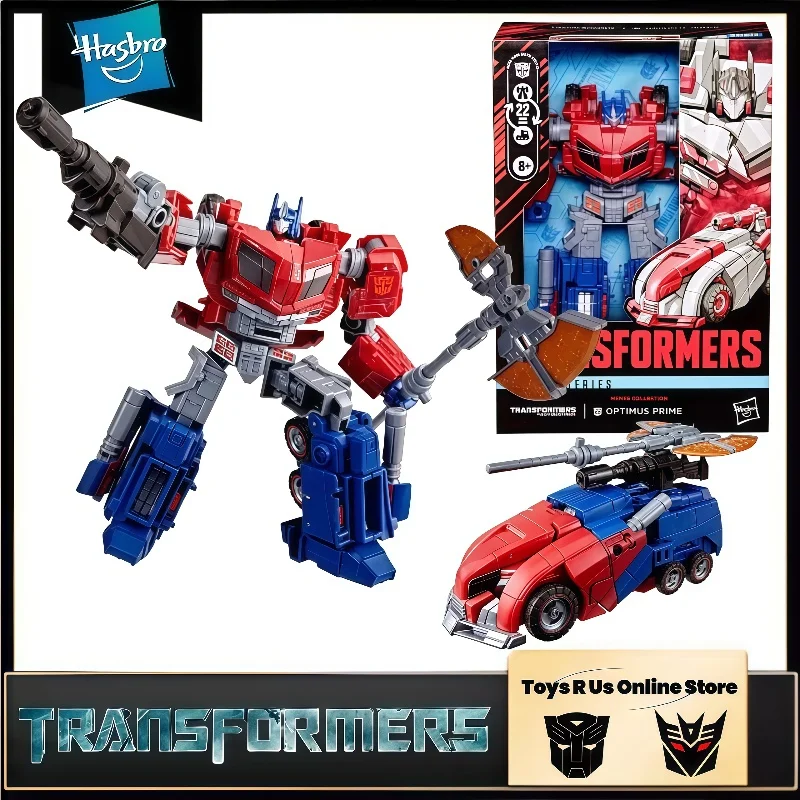 متوفر في المخزون هاسبرو محولات اللعب الكلاسيكية سلسلة الاستوديو أوبتيموس برايم محول روبوت عمل نموذج لجسم جمع الهوايات اللعب