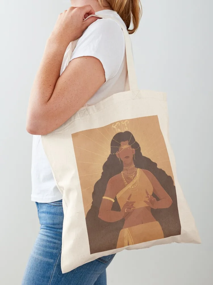 Tala Goddess of the Stars Tote Bag Fabric bag shopping trolley bag foldable reusable
