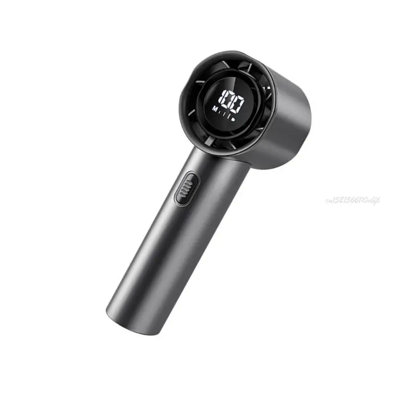 27RB 3 스피드 냉각 팬 송풍기 여성용 디지털 디스플레이가있는 휴대용 휴대용 팬