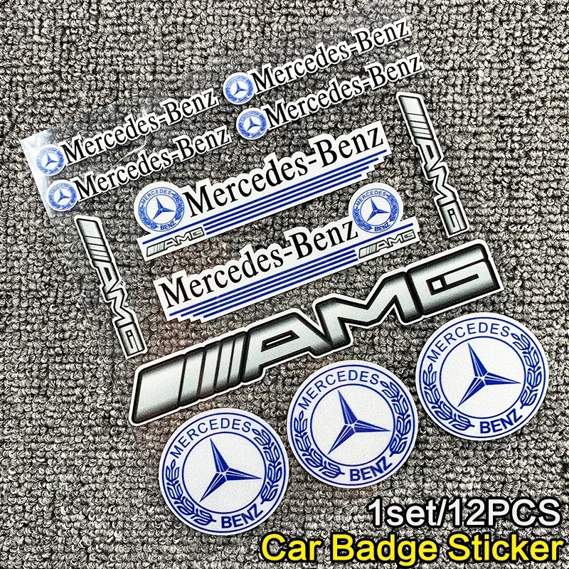 1Set Car Badge Stic…