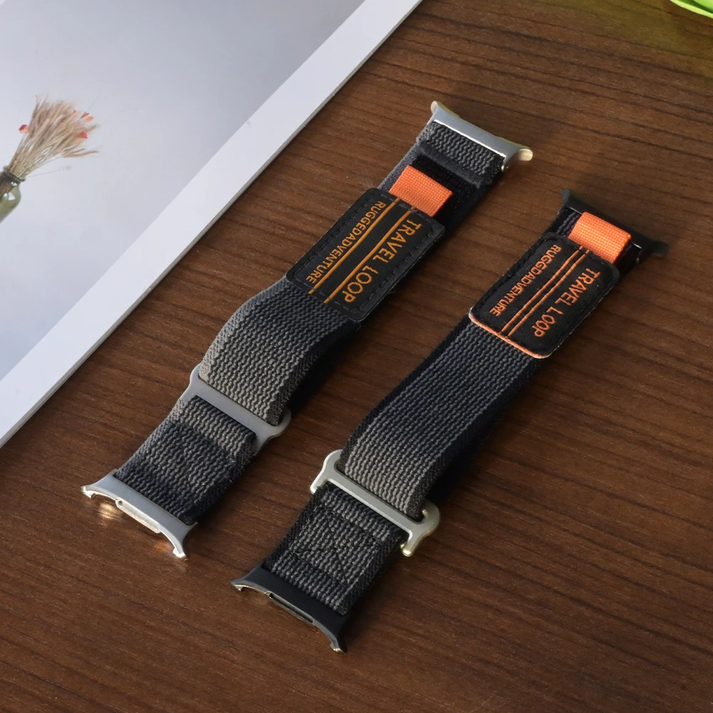 Correa deportiva de nailon para Samsung Galaxy Watch 8, correa clásica de 46mm, pulsera con bucle de viaje de 40mm y 44mm, Galaxy Ultra 2025