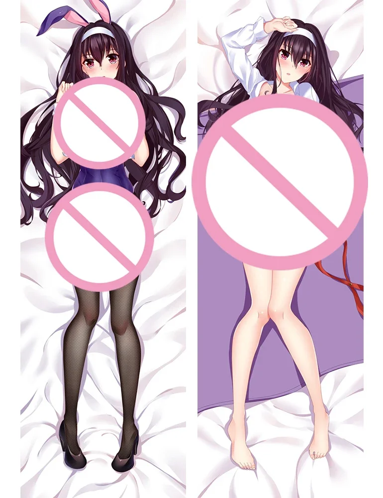 Federa per cuscino da letto Otaku che abbraccia il corpo Dakimakura Cover Cartoon Anime Cuscino che abbraccia la federa per il corpo nudo