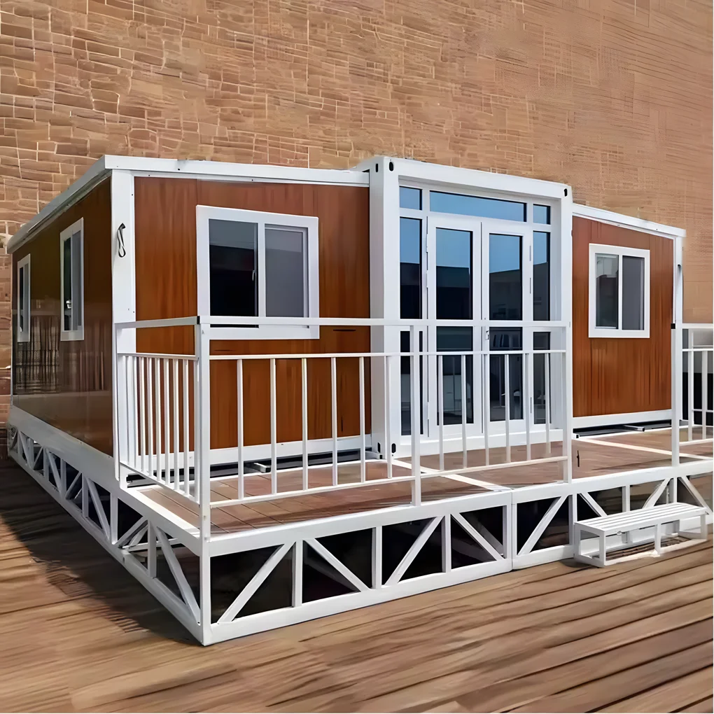 Prefab Expandable House Pre Made Luxury Prefabricated Living Prefab Cabin Fold Out Container Prefab Extendable Houses