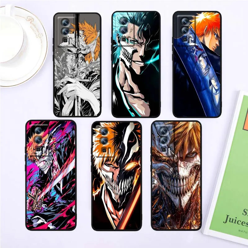 

Anime Bleach Art Cool Popular Phone Case For Xiaomi Redmi 12 13C 12C 13 10C 9T A2 9A 9C 7A Note 10S 8T 10 9 8 Pro 4G 5G Black