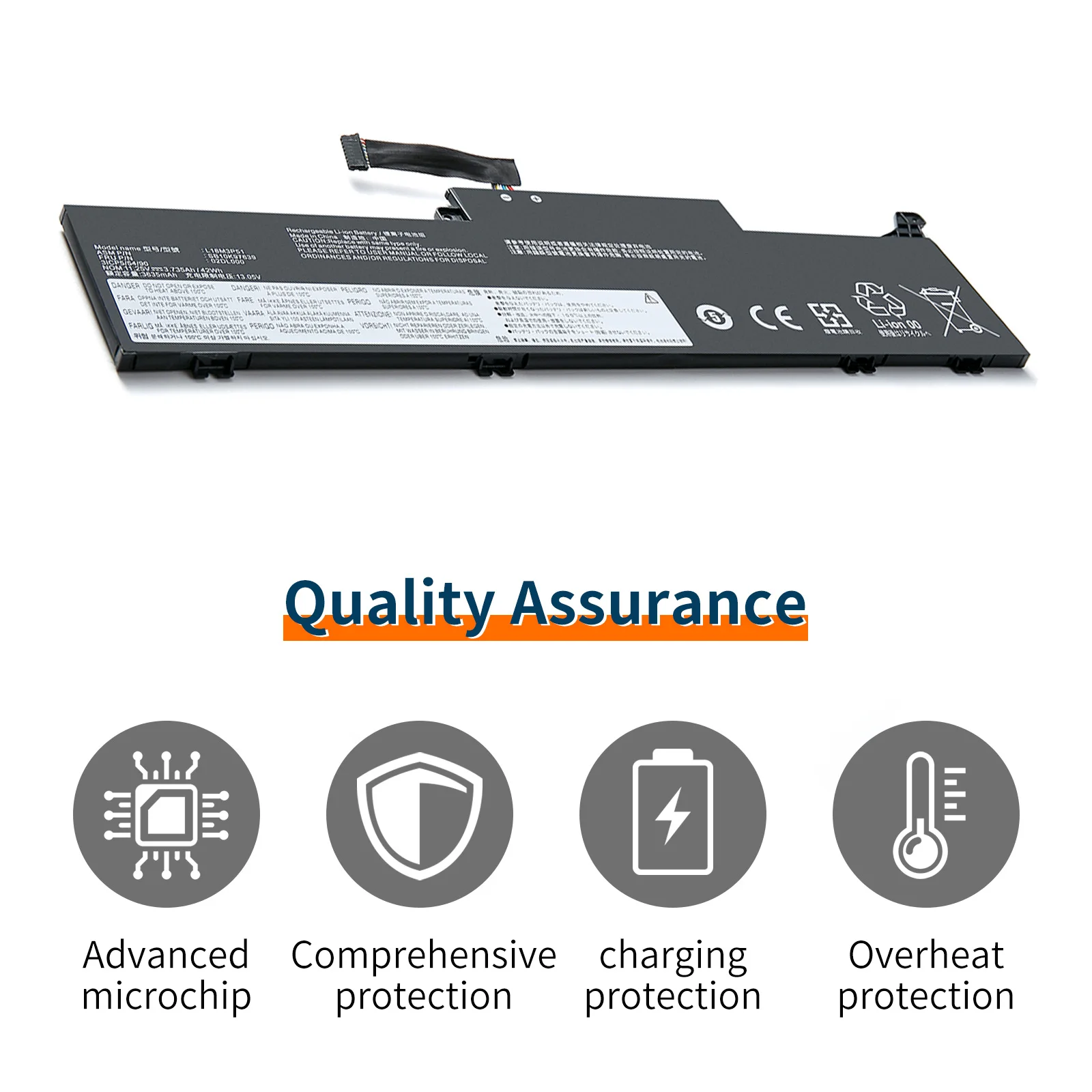 L18M3P51 노트북 배터리 레노버 씽크패드 E490S S3-490 TP00108A L18L3P51 L18S3P51 L18C3P51 SB10K97640 02DL002 L18M3P52