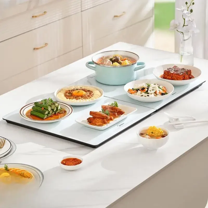 Midea-Aquecedor Elétrico, 450W, 220V, 80x45cm, Aquecimento Foladable, Tapete de Mesa, Dez Reguladores de Temperatura, Quente