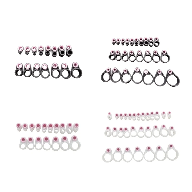 Silicone Fishing Line Guide Different Size Poles Guide Rings Fishing Accessories