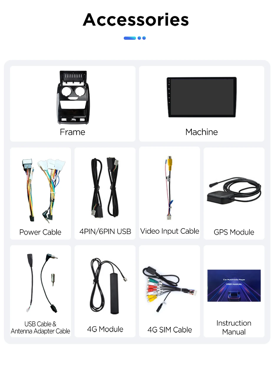 Junsun Autoradio für Renault Duster 2015 2016 2017 2018 CarPlay Android Auto FM RDS DSP BT GPS Navi SWC HD IPS Touchscreen Plug & Play Multimedia-Player Freisprecheinrichtung Original-Autostil-Haupteinheit – Detail 22