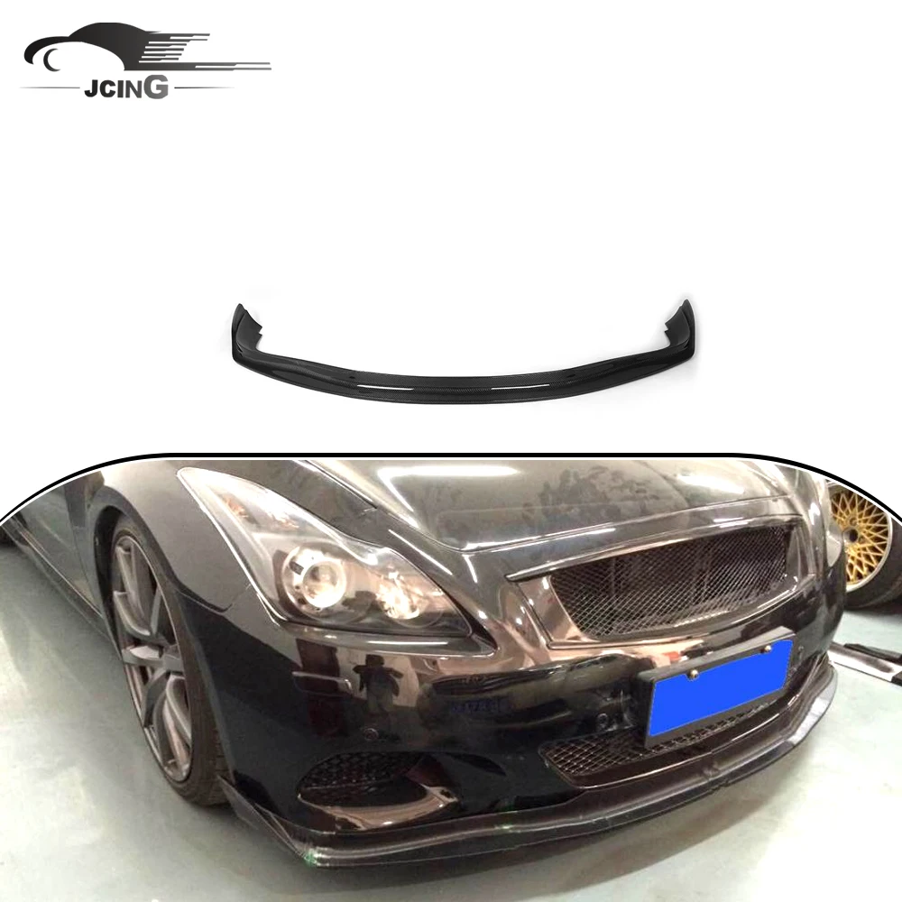 

Передний бампер из углеродного волокна G37 сплиттер для Infiniti G37 Coupe 2-дверный 2009-2013