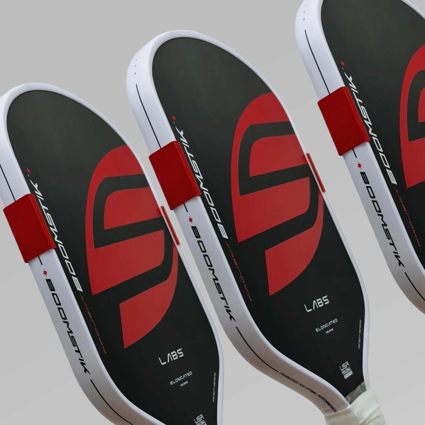 

The latest boomstik 16mm thickness T700 carbon fiber, metal weighted, anti-slip handle professional grade pickle racket