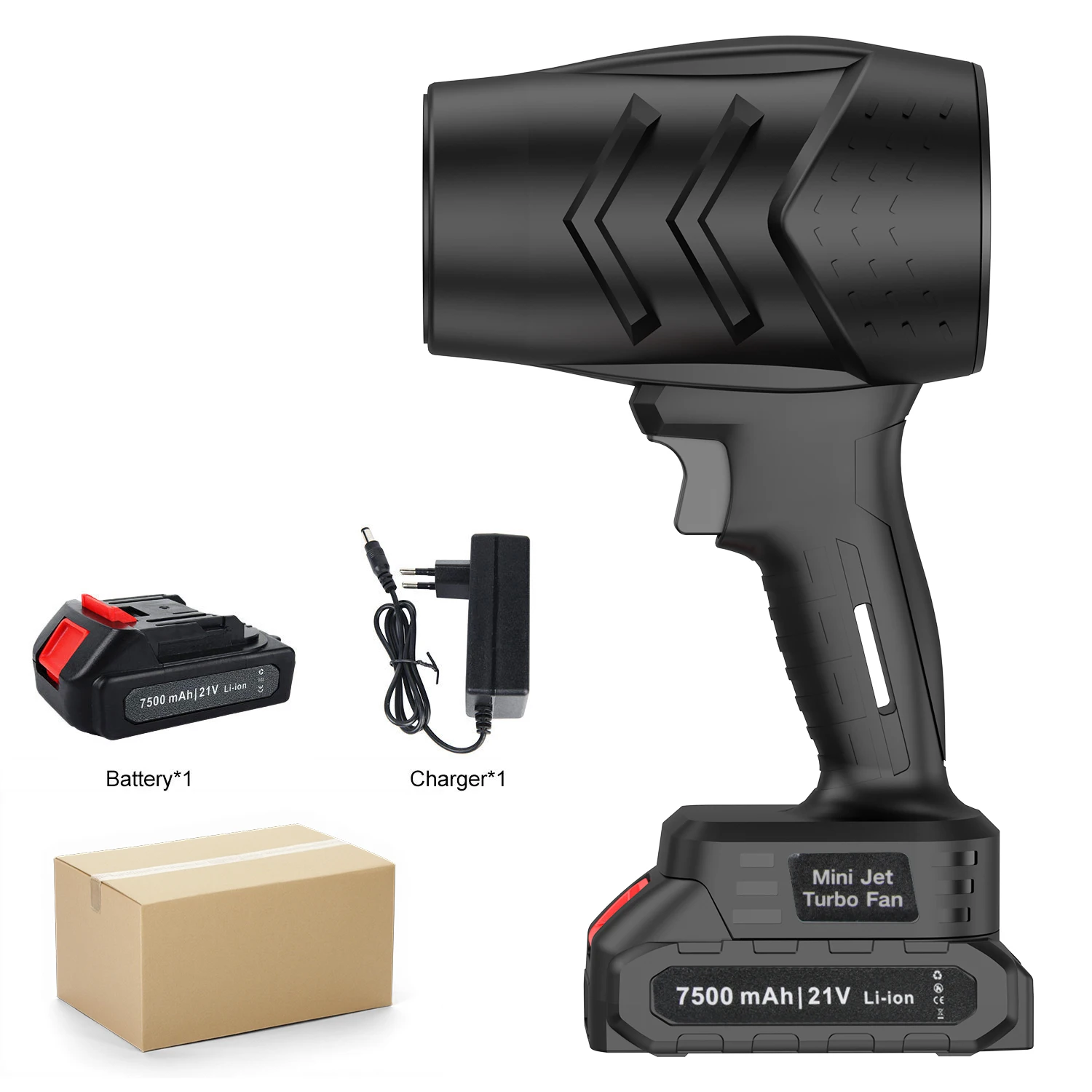 120 km/u Luchtblazer Turbo Fan Jet Fan Bladblazer 36000 tpm Krachtige draadloze draagbare handheld Blad Sneeuw Stof Luchtblazen Tool