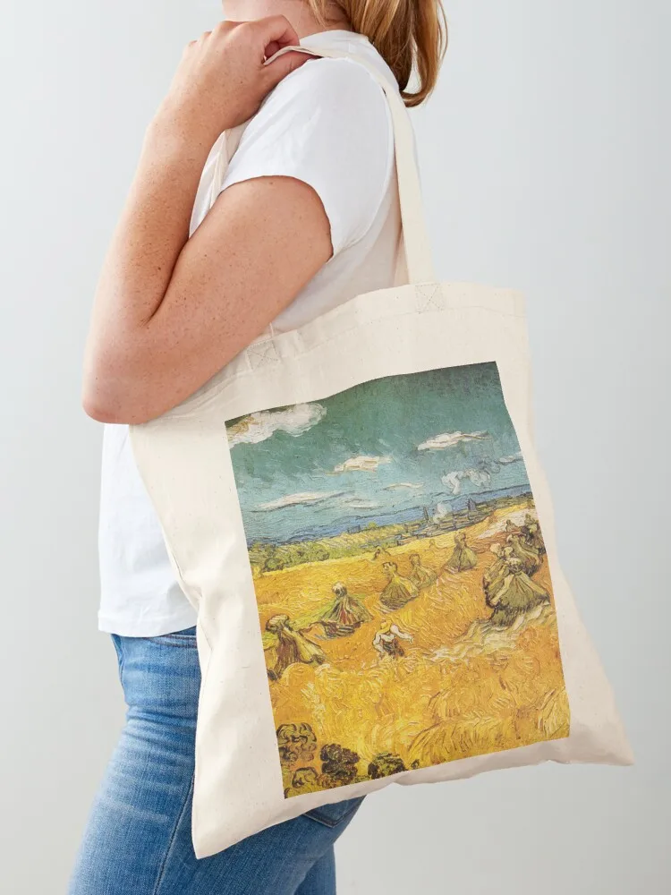 

The Haystacks, Gogh, Vincent van Tote Bag hand bags canvas tote tote bag university shopper bag woman