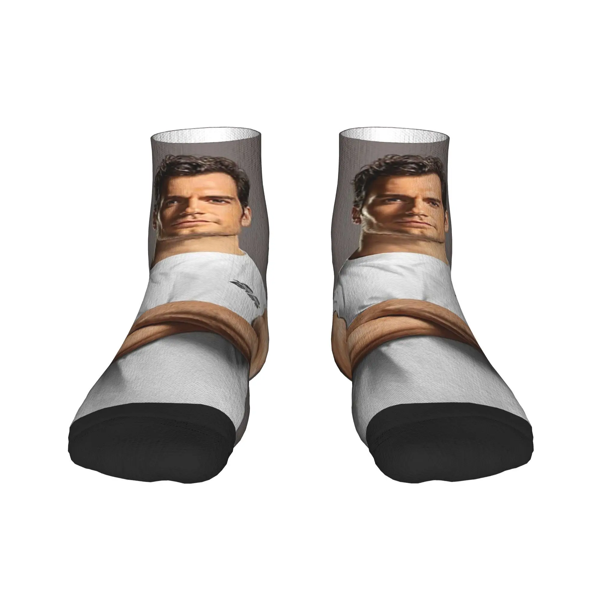 

Носки Генри Кавилла, чулки высокого качества в стиле Харадзюку, всесезонные носки, аксессуары для унисекс, рождественские подарки