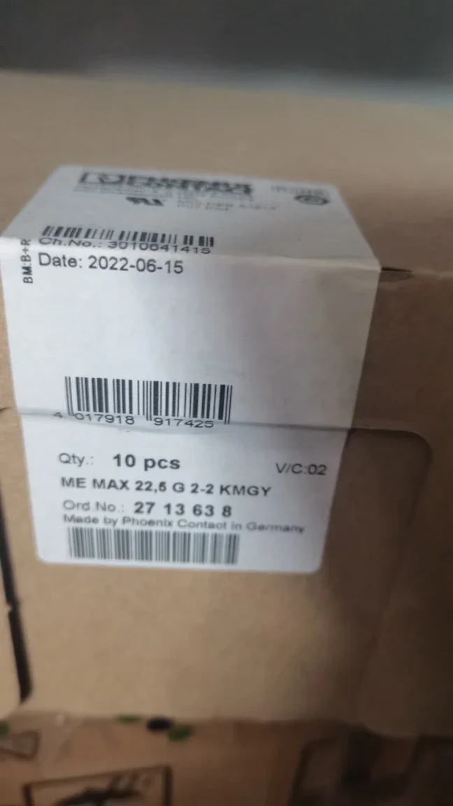 2713638 ME MAX 22.5 G2-2KMGY Phoenix Electronic Module Shell, A Box Of 10 In Stock.