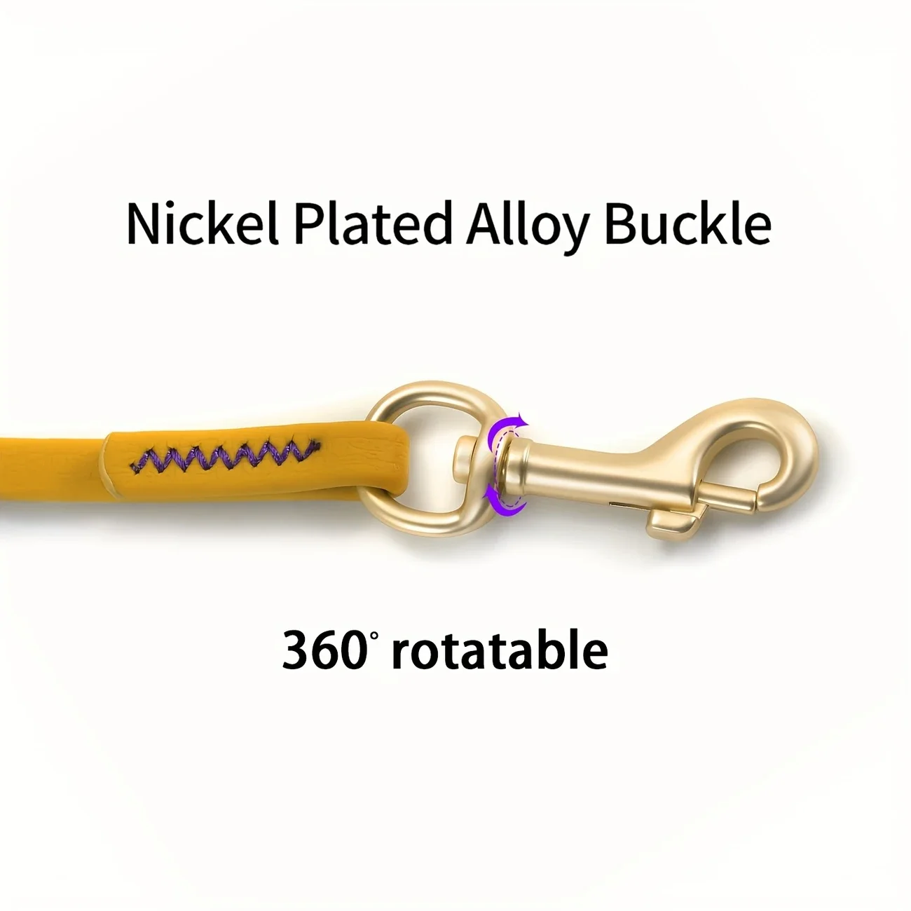 Wasserdichte & Bissfeste PVC-Hundeleine Robuste Trainingsleine 1,5m/3m/6m/9m für Alle Hundegrößen in 7 Farben – Detail 3