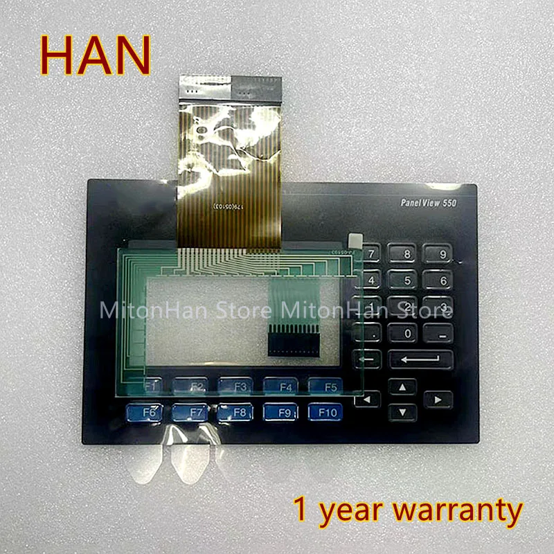 2711-B5A5 2711-B5A3 Стеклянный дигитайзер сенсорного экрана 2711-B5A20 2711-B5A16L1 Мембранная клавиатура Пленка для клавиатуры